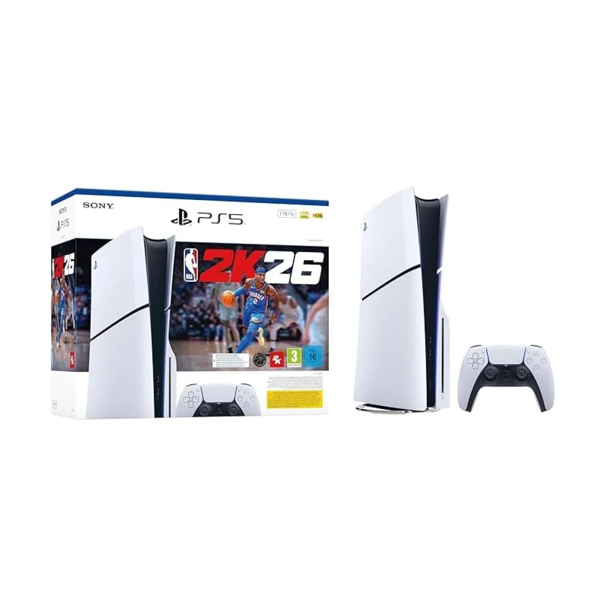 Sony PlayStation 5 Slim Disc + NBA 2K26