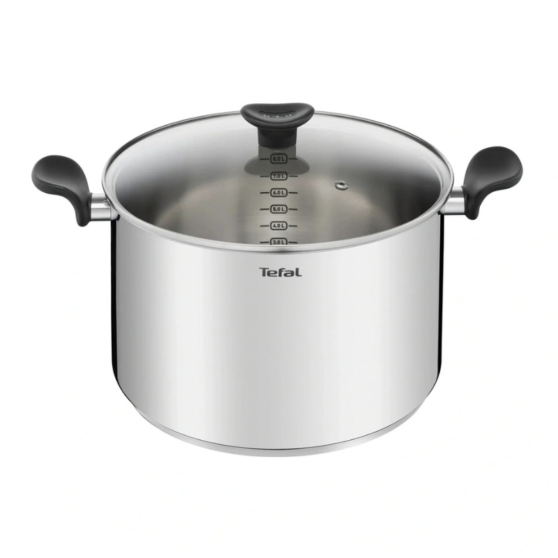 MARMITE TEFAL 28 CM PRIMARY +COUVERCLE INOX E3086404