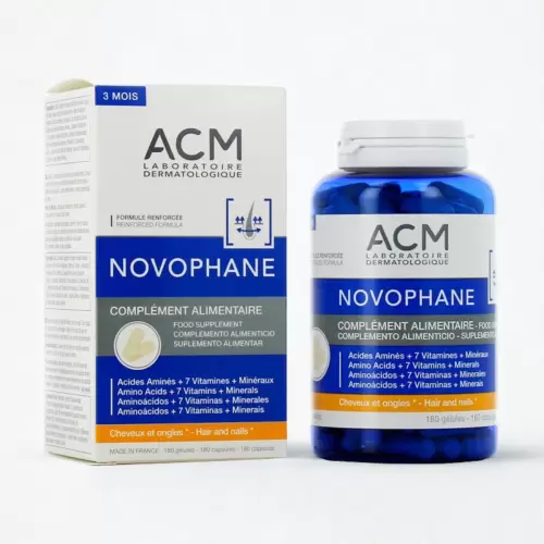 ACM NOVOPHANE CHEVEUX ET ONGLES 180 GELULES