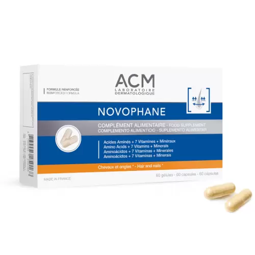 ACM NOVOPHANE ONGLES & CHEVEUX 60 GELULES