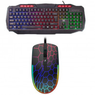 Pack Gamer Clavier & Souris Star Wave GCM1093 RGB