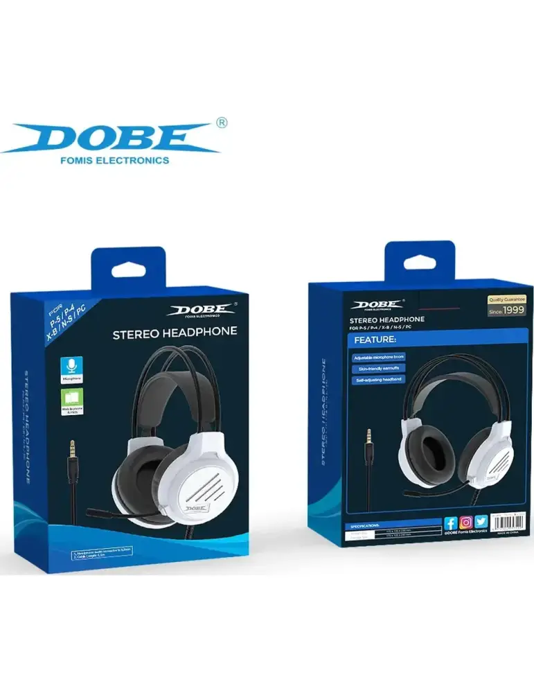 Xbox Casque stéréo TP5-3592 pour PS5 Switch PC Dobe