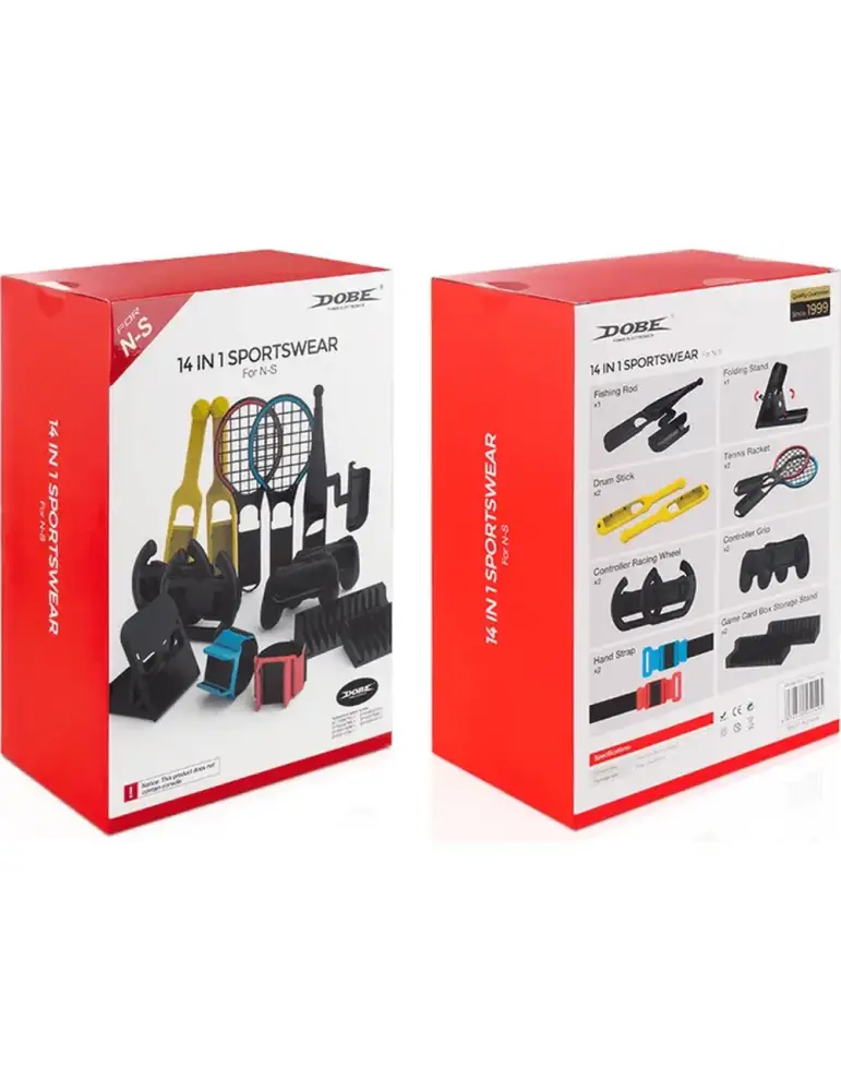 Nintendo Pack Sport 14 en 1 pour Switch Dobe