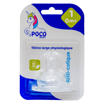 Xiaomi POCO BABY Tetine Large Physiologique 1er Age