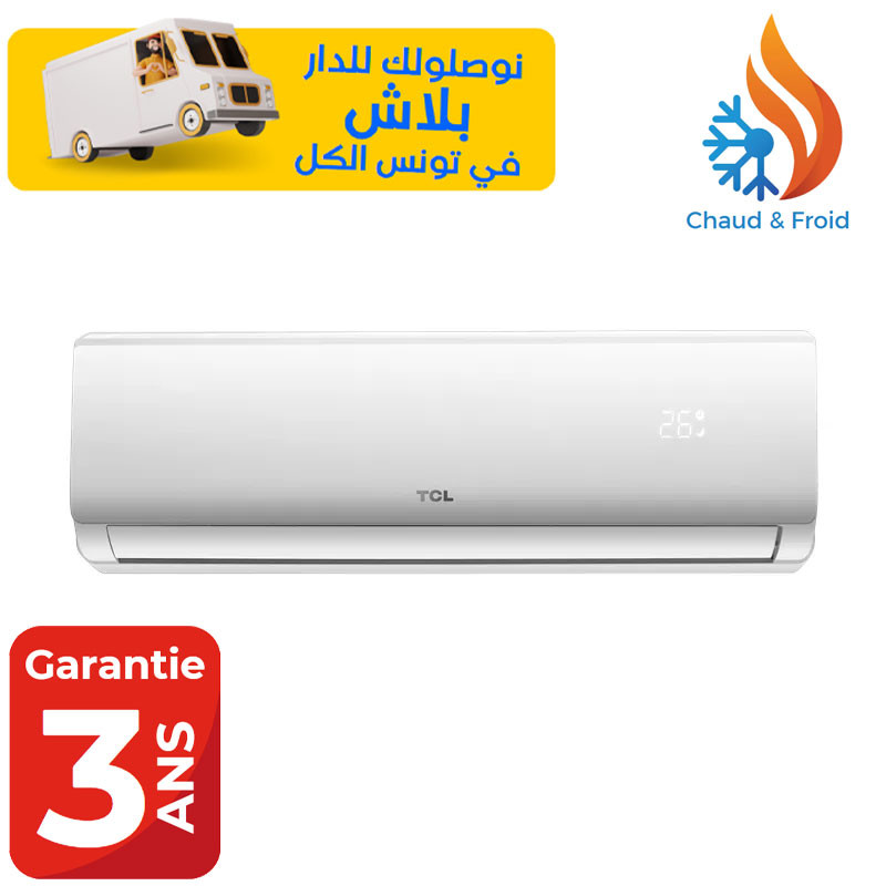TCL 18000BTU CHAUD FROID / ON/OFF