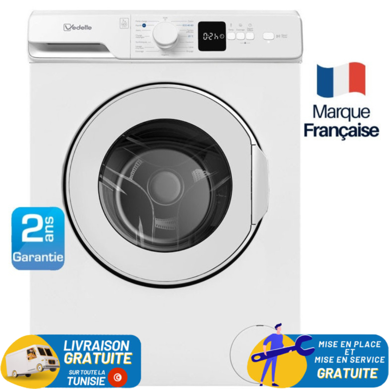 VEDETTE 7KG 1400 Tr/Min / / LFV274W