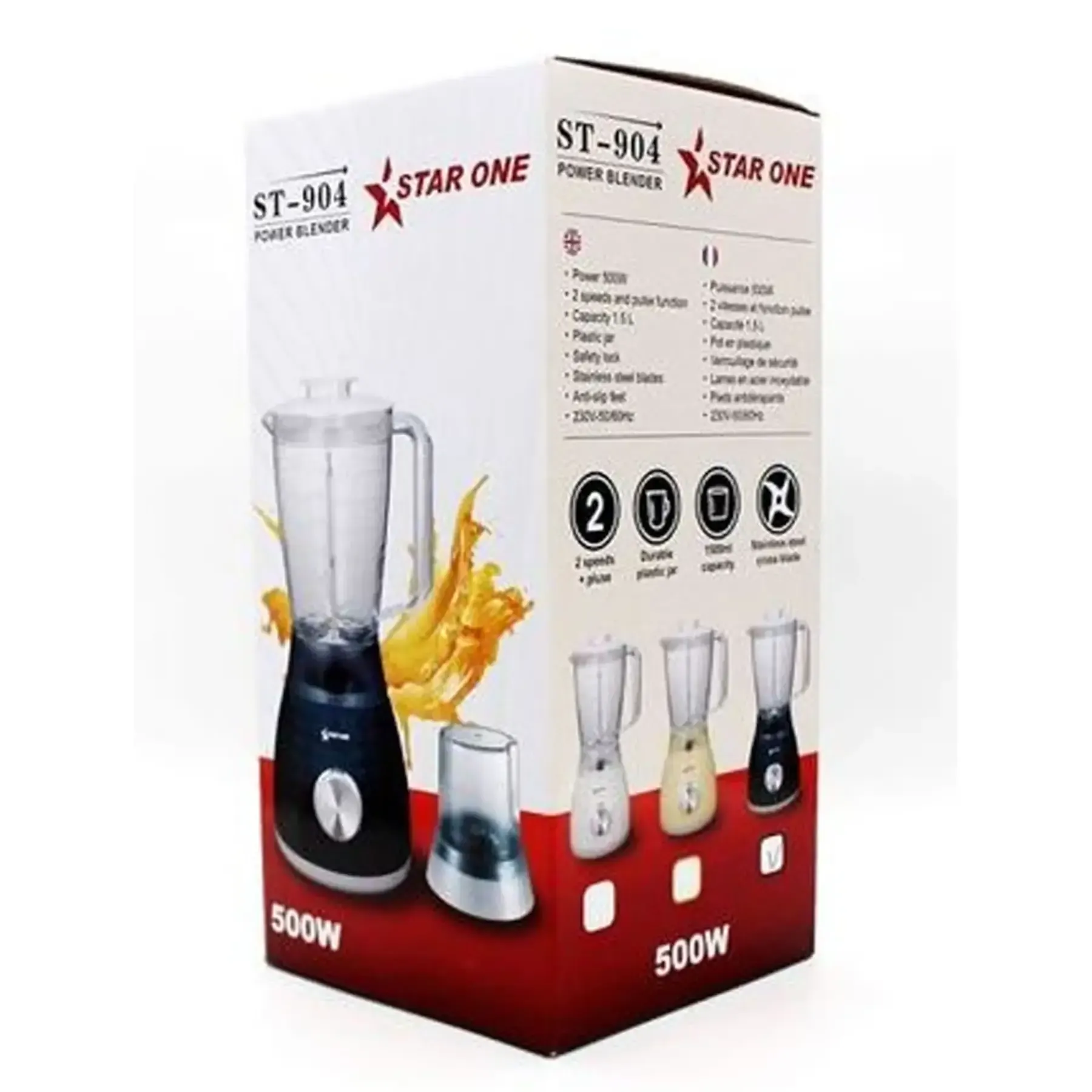 Blender 2 en 1 500 W