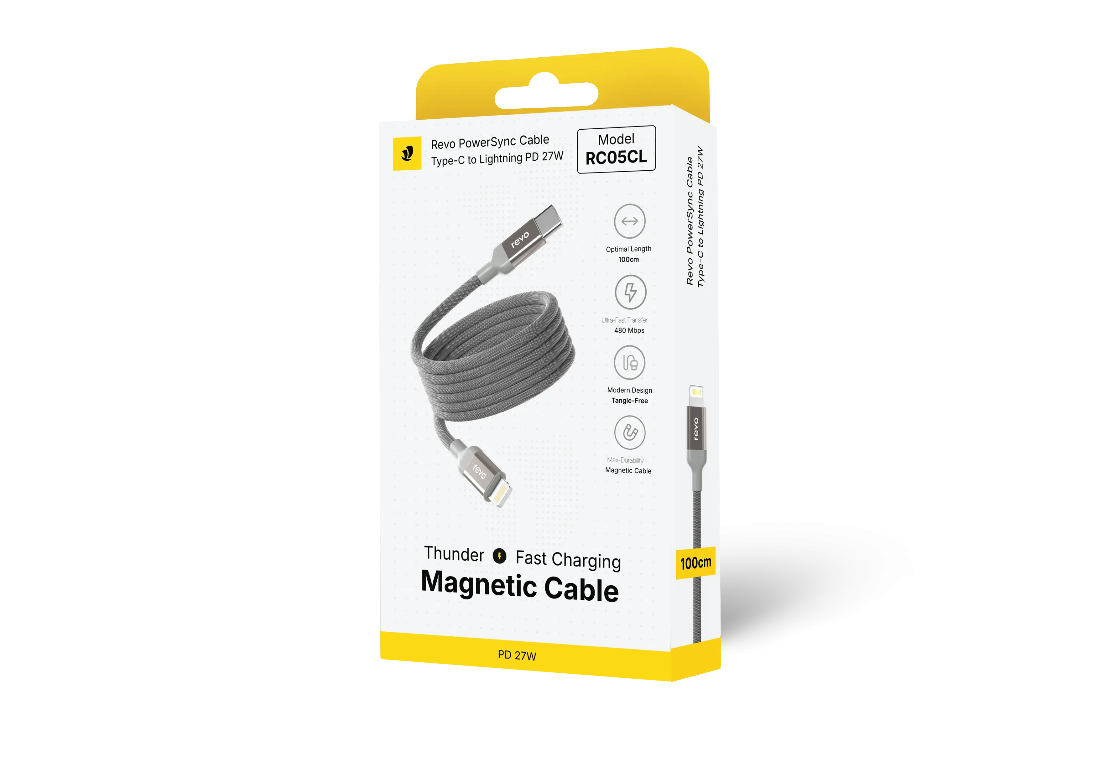 Câble USB type-c vers lightning 27w premium