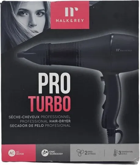 Sèche cheveux pro Turbo ionique 2400W