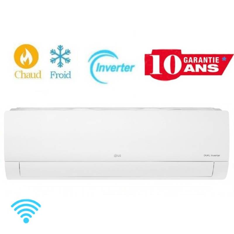LG Dual Inverter 12000 BTU Chaud & Froid Smart