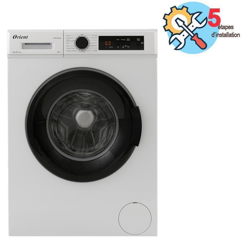 Lave Linge Frontale ORIENT OW-F5V03B 5Kg