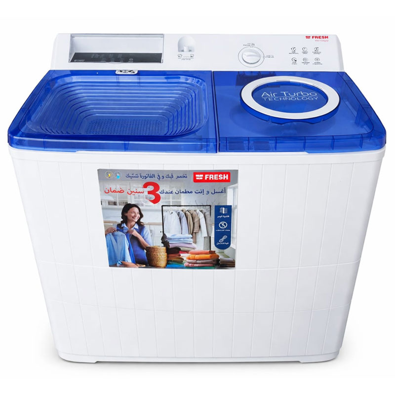 Lave Linge Semi-Automatique FRESH TT-13 13kg - &Bleu