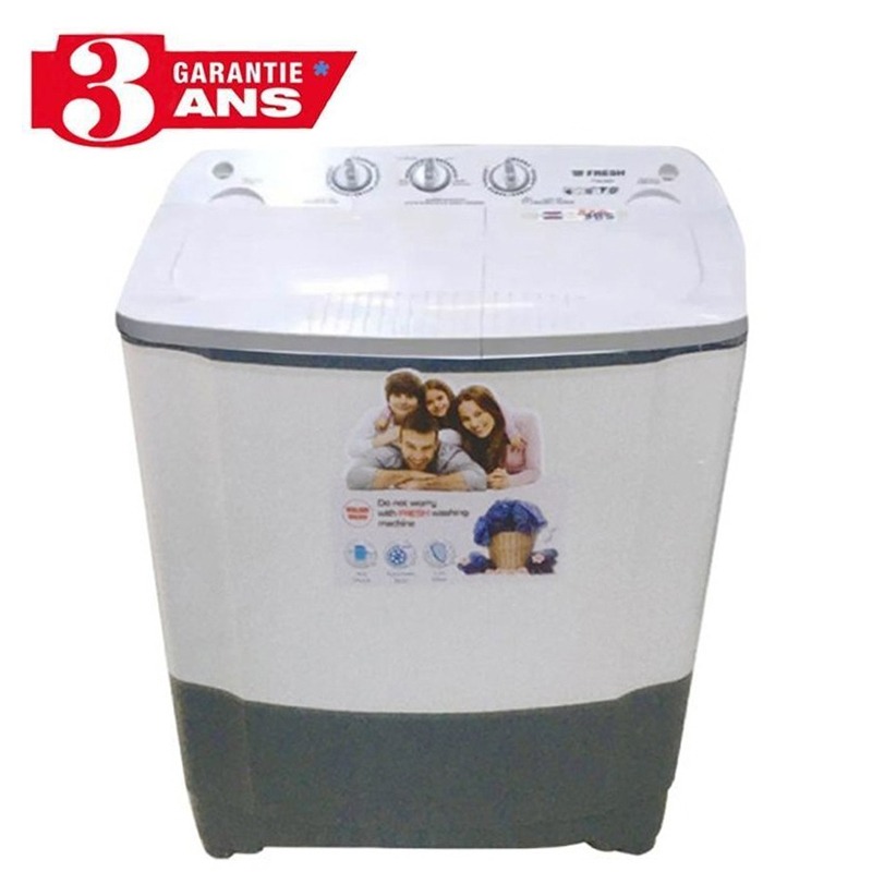 Lave Linge Semi-Automatique FRESH TTW-09W 9kg