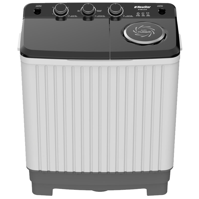 Lave Linge Semi Automatique Top NEWSTAR DT080-110 8Kg - Bleu &