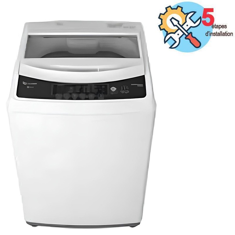 Lave Linge Top CONDOR WAT-KS3M34W 8 kg