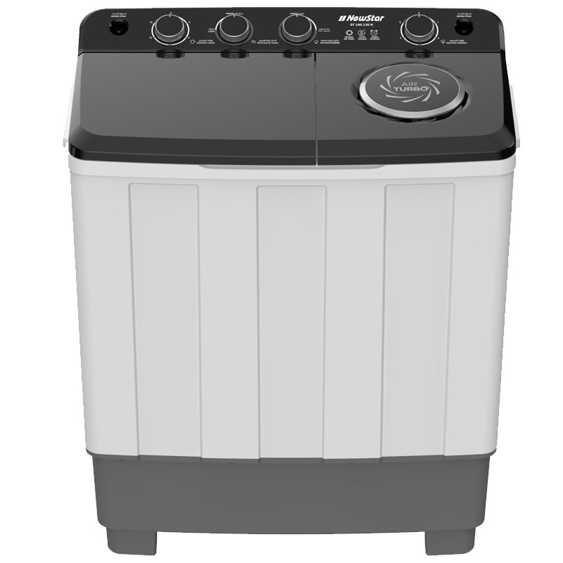Lave Linge Semi Automatique Top NEWSTAR DT100-130 10Kg - Bleu &