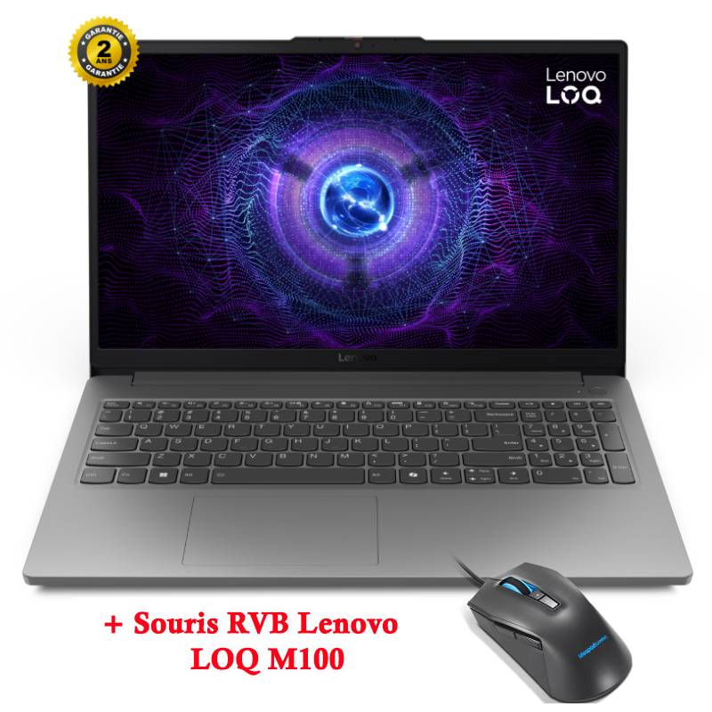 Gamer LENOVO LOQ 15IAX9E i5 12è Gén RTX
