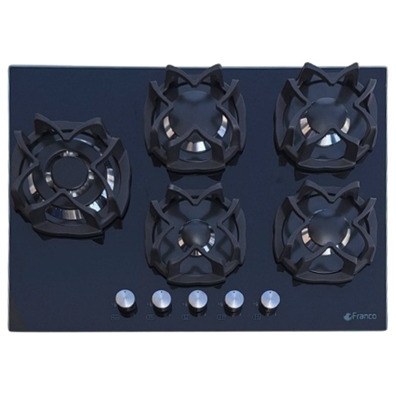De Cuisson Encastrable FRANCO 379BF 5Feux 70 cm