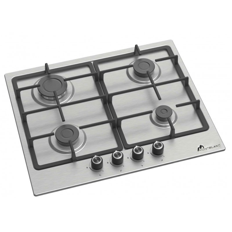 de Cuisson Encastrable MONTBLANC PXR-60 4 Feux 60 cm - Inox