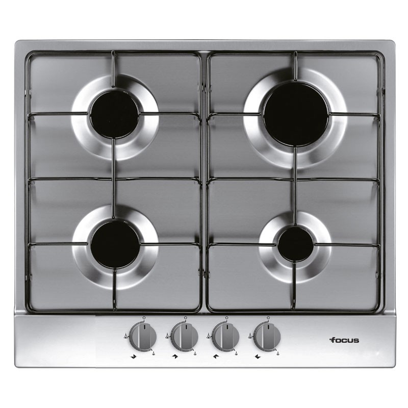 de Cuisson Encastrable FOCUS F401X 4 Feux 60cm - Inox