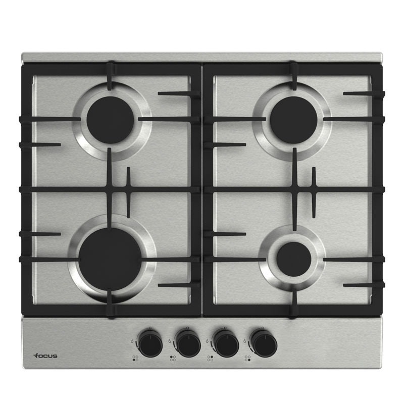 de Cuisson Encastrable FOCUS F408X 4 Feux 60 cm - Inox