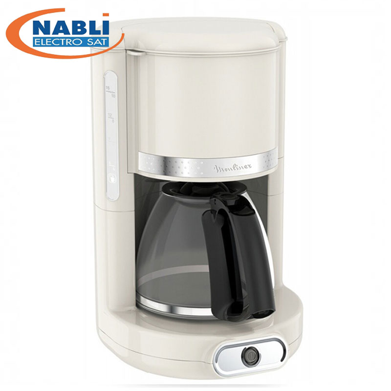 CAFETIERE MOULINEX Gamme Soleil 15 TASSES IVOIRE FG 381A10