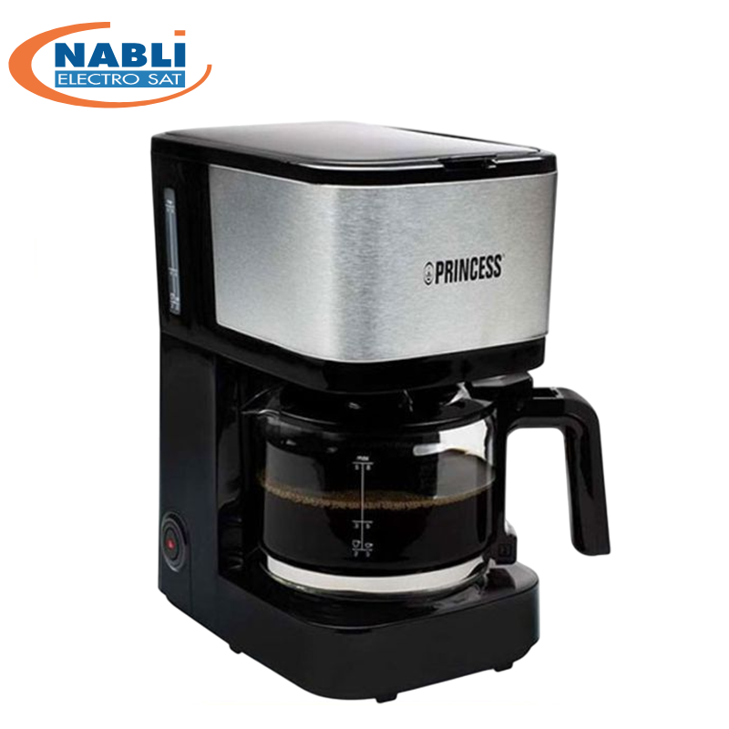 CAFETIERE PRINCESSE 8T INOX 600W FILTRE PERMANENT 246030