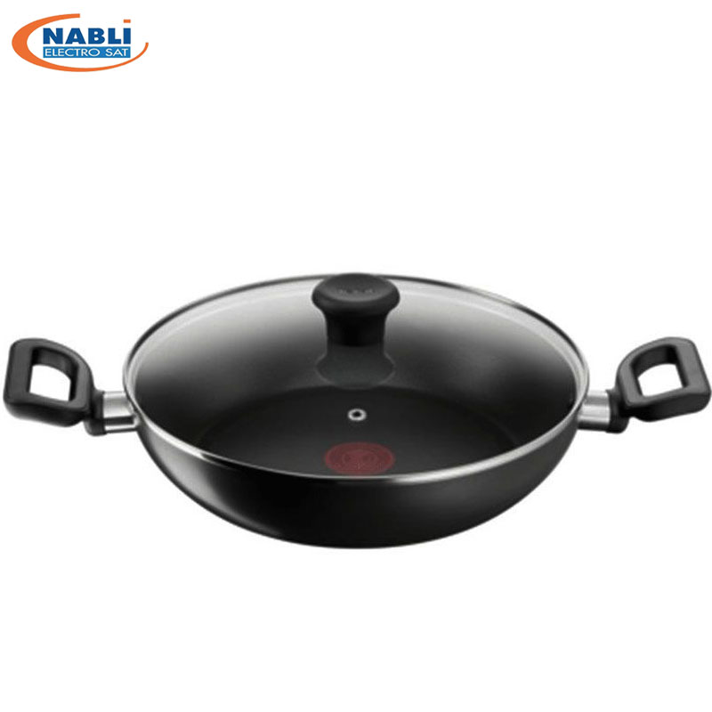 FAITOUT TEFAL DELICIA 24CM +COUVERCLE EN VERRE B4689685