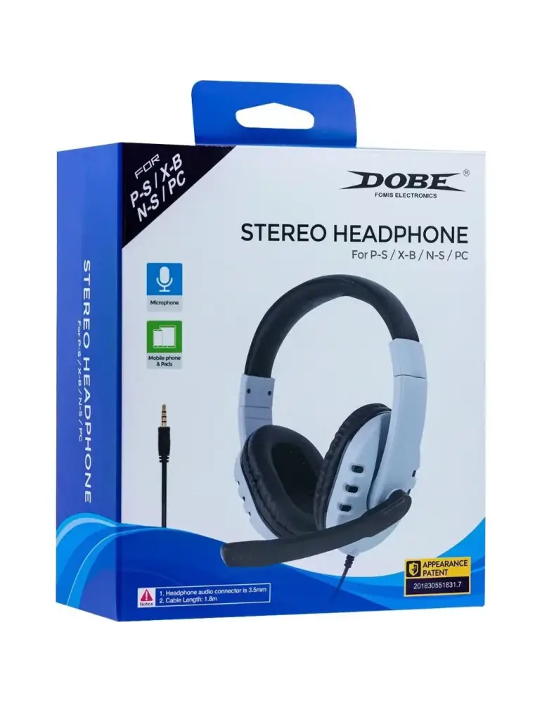 Xbox Casque Stéréo pour consoles Dobe