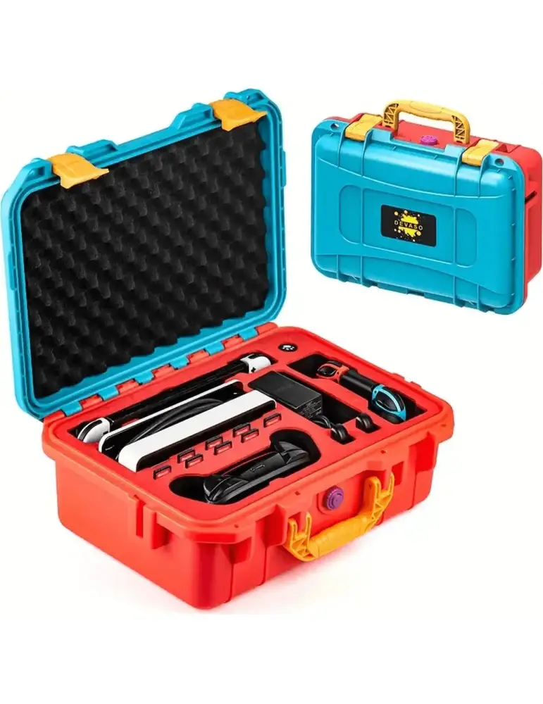 Nintendo Valise de Rangement Étanche pour Consoles Accessoires Dobe