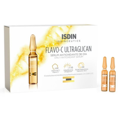 ISDIN CEUTICS FLAVO-C Ultraglican Antioxydant et Hydratant 30 Unidoses de