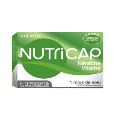 Nutricap Keratine Vitalite Cheveux 30 Capsules