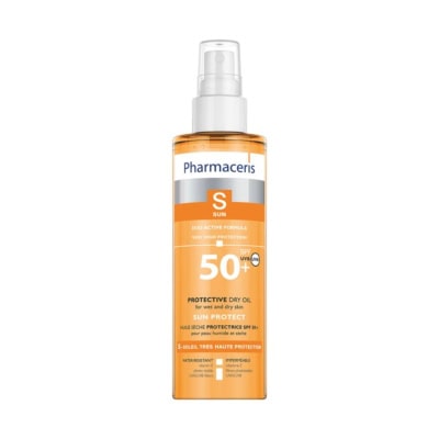 Pharmaceris S Huile Seche SPF 50+ Corps et Cheveux