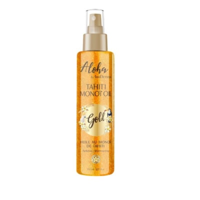 ALOHA Huile De Monoi de Tahiti Pailletee Spray