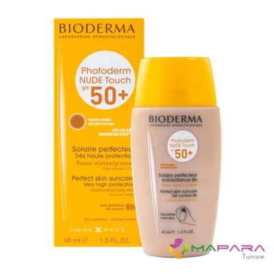 Bioderma Photoderm NUDE Touch SPF 50+ Teinte Dorée
