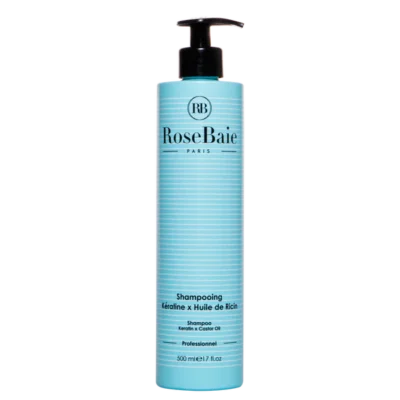 RoseBaie Shampoing à La Kératine et à L’huile De Ricin