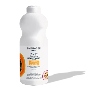 Byphasse Shampooing Mangue Tous Types De Cheveux Family Fresh Délice