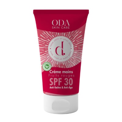 ODA Mains SPF 30 Fruits Rouges
