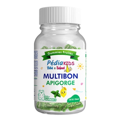 Unknown Pédiakids Multibon Apigorge 30 Gummies