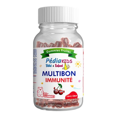 Unknown Pédiakids Multibon Immunité 30 Gummies