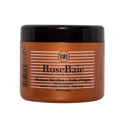 RoseBaie Masque Argan Post-Coloration Anti-Oxydant et Protection