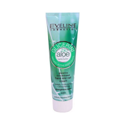 Eveline à l’Extrait d’Aloe Vera Bio et Glycérine pour Mains et Ongles