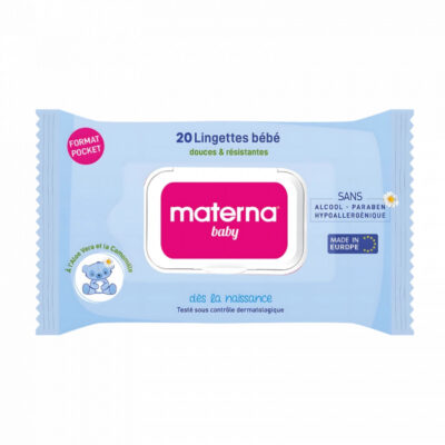 Materna Lingettes Bebe 20 pcs