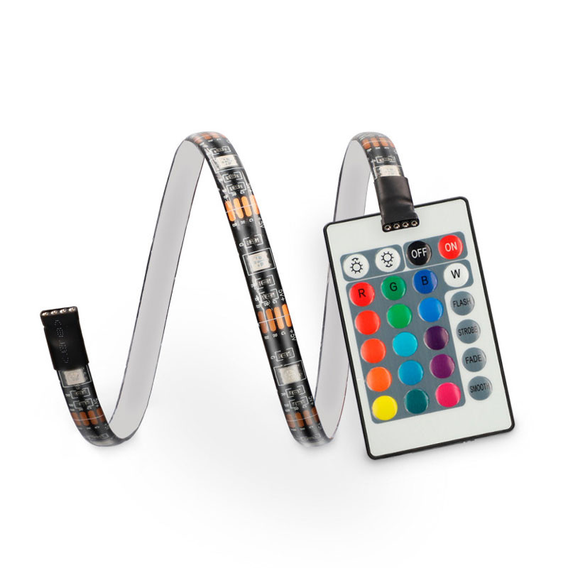 Ksix LED TV Colorées KSIX, Application Ncluse, Télécommande, 16 C