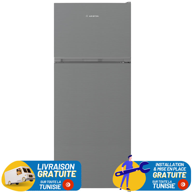 ARISTON No Frost INVERTER Double Portes 420 Litres / INOX