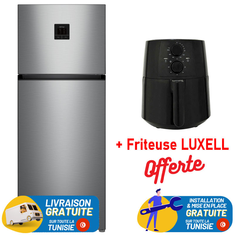 TCL No Frost INVERTER 465 Litres INOX
