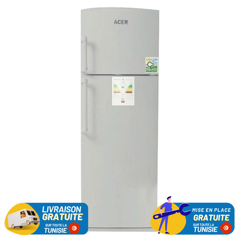 Acer DE FROST Double Portes 229 Litres