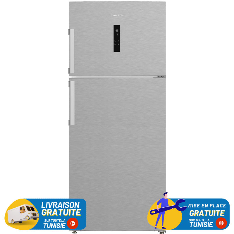 ARISTON No Frost DOUBLE PORTES 623 Litres / Inox