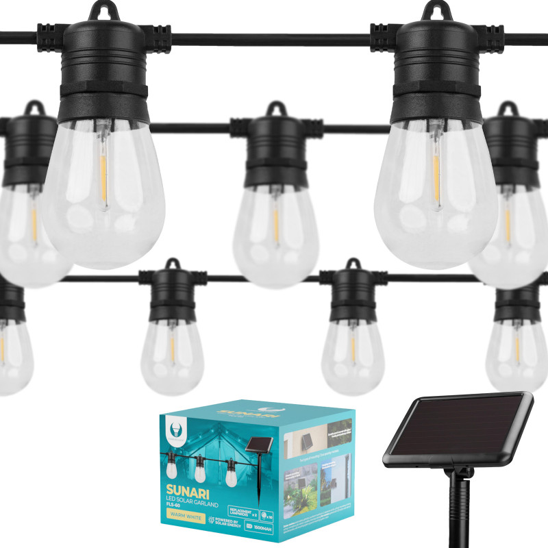 Forever Solaire LED Forever Light SUNARI FLS-60 7,5 M 10 Ampoules