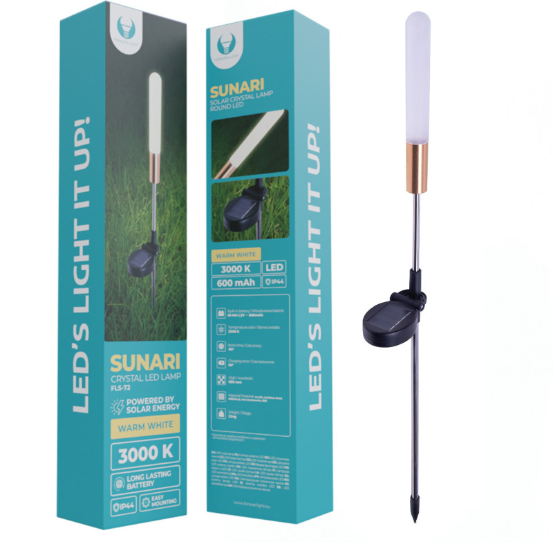 Forever Solaire LED Forever Light SUNAR FLS-72 Lampe En Cristal Ronde